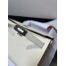 Hermes Hermès Kelly WOC 20.5 White Epsom Silver Hardware 20.5 x 11 x 2 cm Hand-Stitched