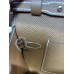 Hermes Hermès Kelly WOC 20.5 Brown Epsom Gold Hardware 20.5 x 11 x 2 cm Hand-Stitched