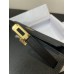 Hermes Hermès Kelly WOC 20.5 Black Epsom Gold Hardware 20.5 x 11 x 2 cm Hand-Stitched