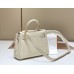 Hermes Hermès Mini Kelly 19 Togo White Gold Hardware Hand-Stitched