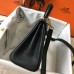 Hermes Hermès Mini Kelly 19 Togo Black Gold Hardware Hand-Stitched