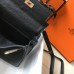 Hermes Hermès Mini Kelly 19 Togo Black Gold Hardware Hand-Stitched