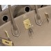 Hermes Hermès Birkin 30 Epsom External Stitching Grey Gold Hardware Hand-Stitched