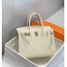 Hermes Hermès Birkin 30 Epsom External Stitching White Gold Hardware Hand-Stitched