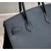 Hermes Hermès Birkin 30 Epsom External Stitching Black Gold Hardware Hand-Stitched