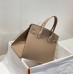 Hermes Hermès Birkin 30 Epsom External Stitching Grey Gold Hardware Hand-Stitched