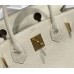 Hermes Hermès Birkin 30 Epsom External Stitching White Gold Hardware Hand-Stitched