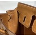Hermes Hermès Birkin 25 Epsom External Stitching Brown Gold Hardware Hand-Stitched