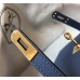 Hermes Hermès Mini Kelly 2 19 Epsom Dark Blue Gold Hardware Hand-Stitched