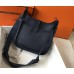 Hermes Hermès Evelyne 29 Togo Black Silver Hardware Hand-Stitched