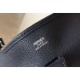 Hermes Hermès Evelyne 29 Togo Black Silver Hardware Hand-Stitched