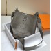 Hermes Hermès Evelyne 29 Togo Dark Grey Silver Hardware Hand-Stitched