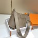 Hermes Hermès Evelyne 29 Togo Grey Silver Hardware Hand-Stitched