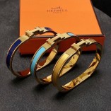 Hermes Clic H bracelet  size 17 and 19 leave comment for color and size