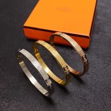 Hermes Clic H bracelet  size 17 and 19 leave comment for color and size