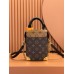 Louis Vuitton CAMERA BOX Handbag (M82465): Monogram and Monogram Reverse Canvas, Size - 12.5x17.6x6cm