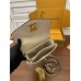 Louis Vuitton OXFORD Handbag (M22792) - Gray: Soft Grained Leather, Size - 22x16x9.5cm