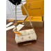 Louis Vuitton FAVORITE Handbag (M46393) - Strawberry White: Monogram Empreinte Embossed Leather, Size - 24x14x9cm