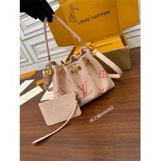 Louis Vuitton Summer Bundle Handbag (M46492) - Pink: Dégradé Monogram Empreinte Embossed Leather, Size - 28x20x11.5cm