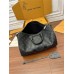 Louis Vuitton KEEPALL BANDOULIÈRE 35 Handbag (M46655) - Monogram Eclipse Black: Coated Canvas, Size - 34x21x16cm