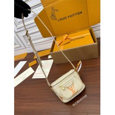 Louis Vuitton MINI BUMBAG Handbag (M82208) - Yellow: Gradient Series, Monogram Empreinte Leather, Monogram Embossing, Size - 17x12x9.5cm