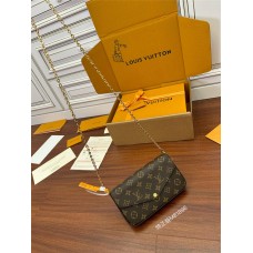 Louis Vuitton Pochette FÉLICIE Felicie Handbag (M61276/M81896) - Monogram: Size - 21x12x3cm