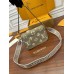 Louis Vuitton Diane Elephant Grey Print Handbag (M46583): Size - 23x16x8.5cm