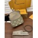 Louis Vuitton Diane Elephant Grey Print Handbag (M46583): Size - 23x16x8.5cm