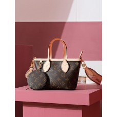 Louis Vuitton Neverfull BB New Handbag (M46705): With new wide shoulder strap, Size - 24x9x14cm