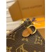 Louis Vuitton MATEL Fashion Show Moon Mother Bag (M46311): Latest 2022 Fashion Show, Classic Monogram with Yellow Flowers, Size - 38x30x10cm