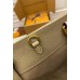 Louis Vuitton Elephant Grey Embossed ONTHEGO Small Handbag (M45607): Extra-large Monogram Print with Mini Monogram Trim, Size - 34x26x15cm