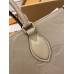 Louis Vuitton Elephant Grey Embossed ONTHEGO Small Handbag (M45607): Extra-large Monogram Print with Mini Monogram Trim, Size - 34x26x15cm