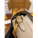 Louis Vuitton LOCKME TENDER Handbag (M58554) - Gray-Brown: Soft Grained Calfskin, Size - 19x13x8cm