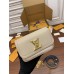 Louis Vuitton LOCKME TENDER Handbag (M58554) - Gray-Brown: Soft Grained Calfskin, Size - 19x13x8cm