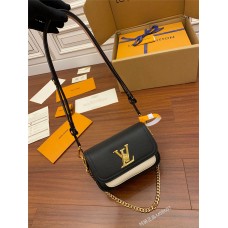Louis Vuitton LOCKME TENDER Handbag (M58557) - Black: Soft Grained Calfskin, Size - 19x13x8cm