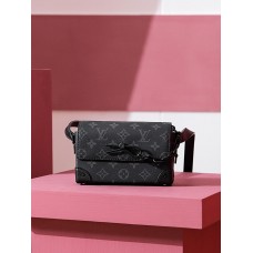 Louis Vuitton STEAMER Mini Handbag (M81783) - Monogram Eclipse Black: Canvas, Size - 18x11x6.5cm