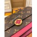 Louis Vuitton M67404 Flore Chain Wallet: Size - 17.5x11.5x3.5cm