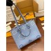 Louis Vuitton ONTHEGO Medium Handbag (M45718) - Blue (By The Pool Capsule Collection): OnTheGo Medium Tote Bag, Size - 35x27x14cm