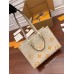 Louis Vuitton ONTHEGO Medium Handbag (M45717) - Vanilla Yellow (By The Pool Capsule Collection): Size - 35x27x14cm