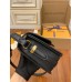 Louis Vuitton M55948 Black LV PONT 9 Handbag made of smooth leather, Size - 23x15x8cm