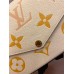 Louis Vuitton M80498 Yellow Special Edition FÉLICIE Felicie Pochette Chain Bag: Monogram Empreinte Grained Leather, Monogram Embossing, Size - 21x12x3cm