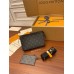 Louis Vuitton M81124 Monogram Eclipse Black Gaston: Size - 22.0x14.5x4.5cm