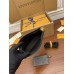 Louis Vuitton M81124 Monogram Eclipse Black Gaston: Size - 22.0x14.5x4.5cm