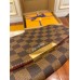 Louis Vuitton Classic M41129 Brown Check Favorite Medium Handbag: With detachable shoulder strap and metal chain, Size - 28x17x4cm