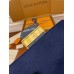 Louis Vuitton M59716 Denim Blue Dauphine Small Handbag: Classic logo denim fabric, Size - 20x15x9cm