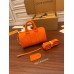 Louis Vuitton KEEPALL BANDOULIÈRE 25 Handbag (M20930) Orange: Mini version of the Keepall collection, Size - 25x15x11cm