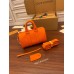 Louis Vuitton KEEPALL BANDOULIÈRE 25 Handbag (M20930) Orange: Mini version of the Keepall collection, Size - 25x15x11cm