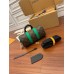 Louis Vuitton KEEPALL BANDOULIÈRE 25 Handbag (M46249) Green: Size - 25x15x11cm