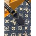 Louis Vuitton ONTHEGO Medium Handbag (M59608) Onthego Monogram Embossed Denim: Size - 35cm