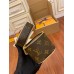 Louis Vuitton M44936 Nice Nano Cosmetic Bag with Monogram: Size - 14x10.2x8.5cm